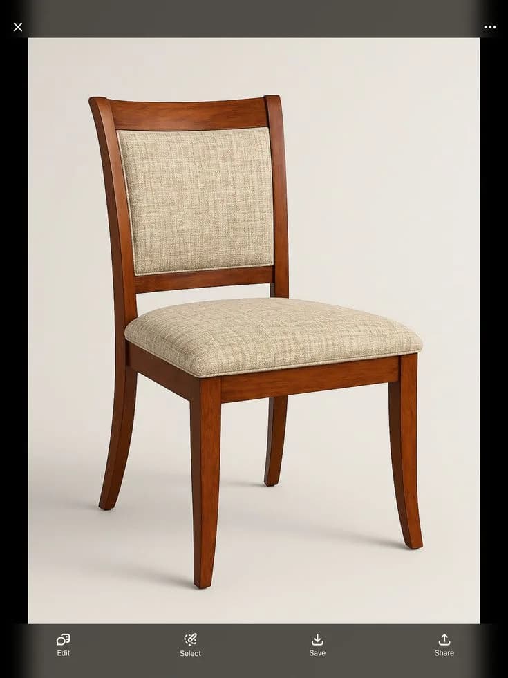 Huye dining chair, view 4