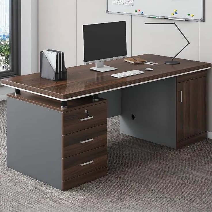 Imena executive desk, view 2