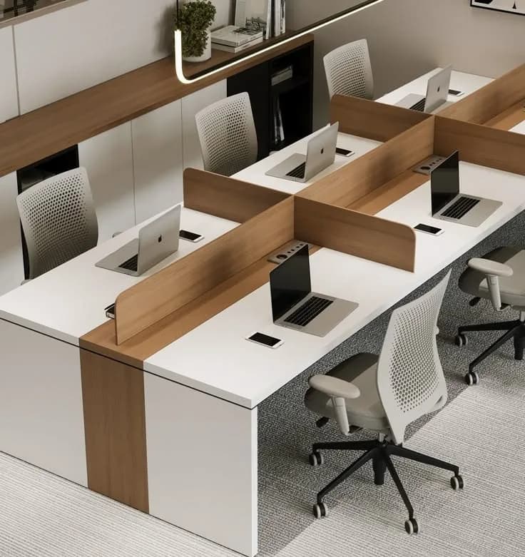 Kacyiru workstation desk, view 2